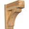 Ekena Millwork Legacy Craftsman Rough Sawn Outlooker, Western Red Cedar, 8"W x 22"D x 22"H OUT08X22X22LEC04RWR - alternate 1